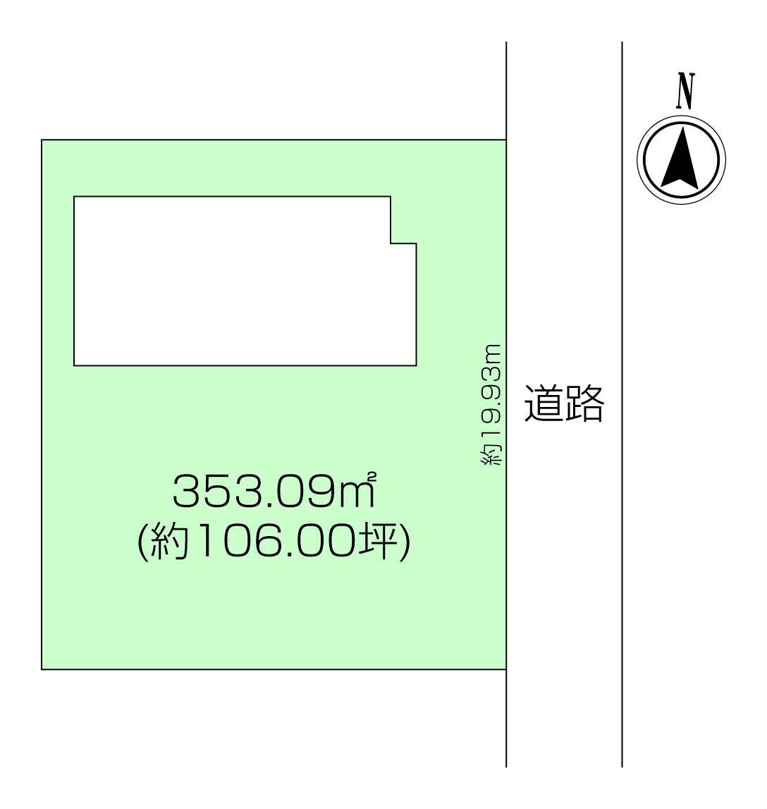 ★約106坪★鴨居2丁目土地の画像