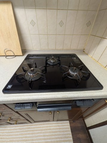 ライオンズマンション小牧の設備|ガラストップコンロ