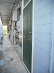 ゆったりとした玄関です