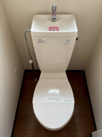 トイレもきれいです 