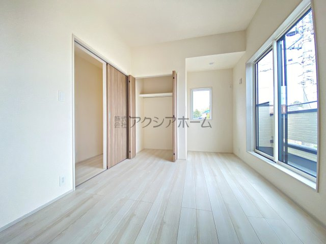 入間市久保稲荷4丁目・全1棟　新築一戸建　～南東×北東角地～の子供部屋|2F洋室5.25帖+5.25帖