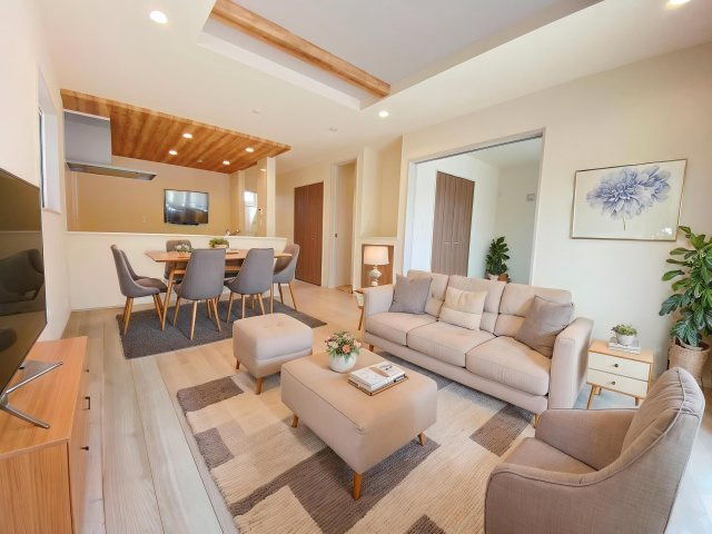 入間市久保稲荷4丁目・全1棟　新築一戸建　～南東×北東角地～