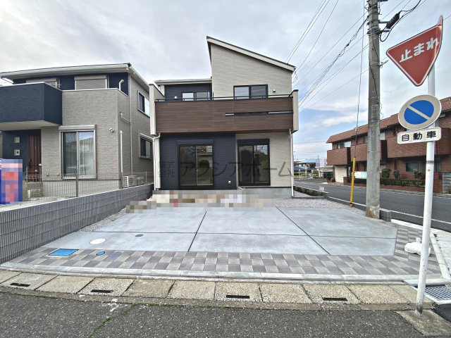 入間市久保稲荷4丁目・全1棟　新築一戸建　～南東×北東角地～の外観|建物完成致しました！是非直接ご覧になってみませんか！！