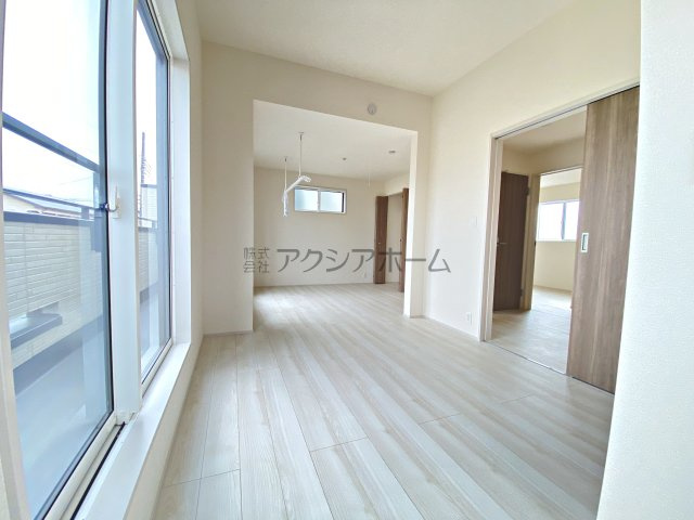 入間市久保稲荷4丁目・全1棟　新築一戸建　～南東×北東角地～の子供部屋|2F洋室5.25帖+5.25帖（間仕切り設置で2部屋に変更可能）