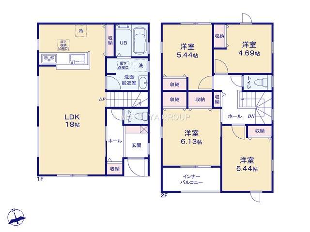 【間取り】の画像