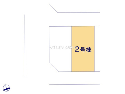 【区画図】 | リーブルガーデン岡崎市北野町－2号棟