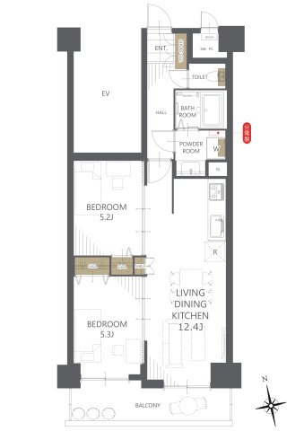 【間取り】ライオンズマンション菜園 