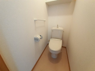 【トイレ】 | グレイスフルフィールドⅥ | ゆったりとした空間のトイレです