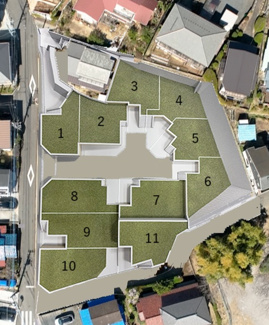 【外観パース】 | 【仲介手数料無料！！】多摩市連光寺3丁目　建築条件付き売地（全11区画）第6区画　1980万円 | 完成予想図