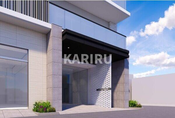 スプランディッド駒川中野駅前のエントランス