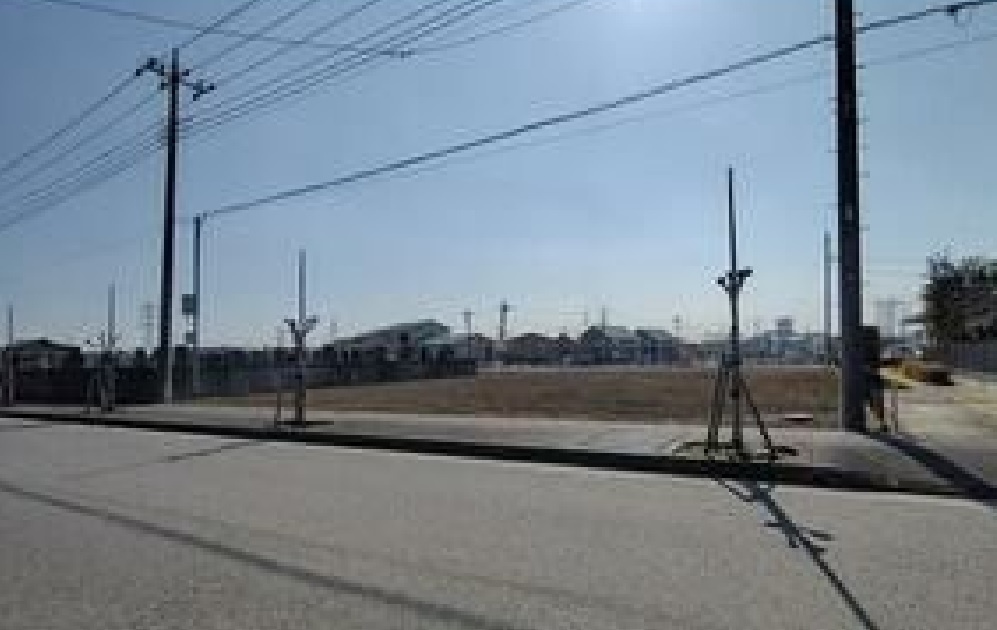 売地　小山市土塔の外観