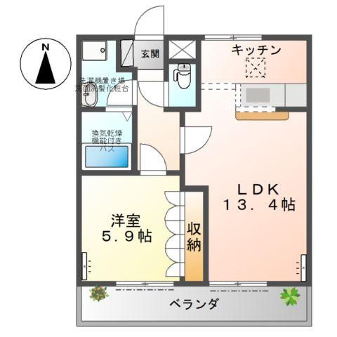 【間取り】 | ユーパークＡ