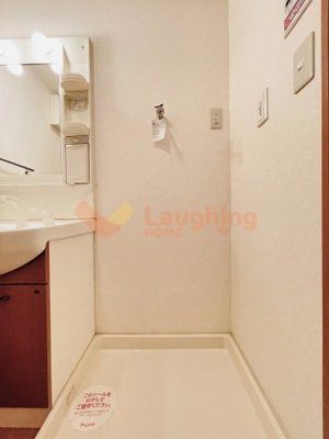 【洗面所】 | ファインコート北野Ⅱ | スペースが確保できる洗面所です