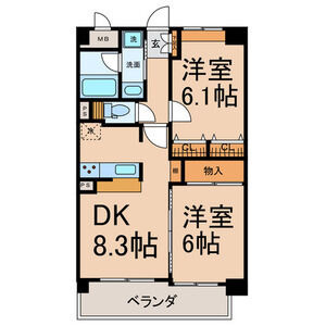 【間取り】 | サンシティ名西通
