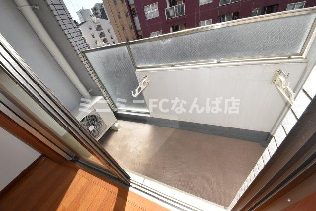 WILLDO松屋町のバルコニー