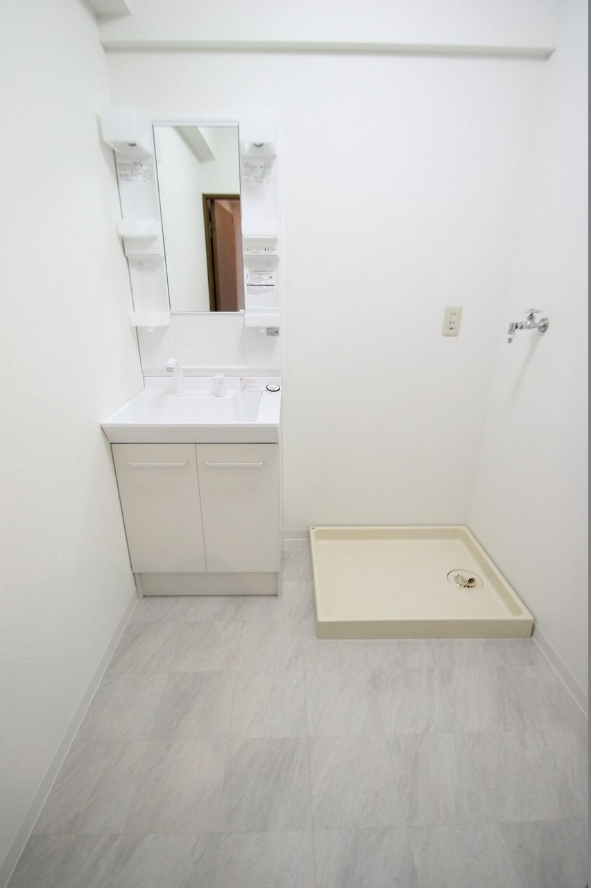 スカイロードの洗面所