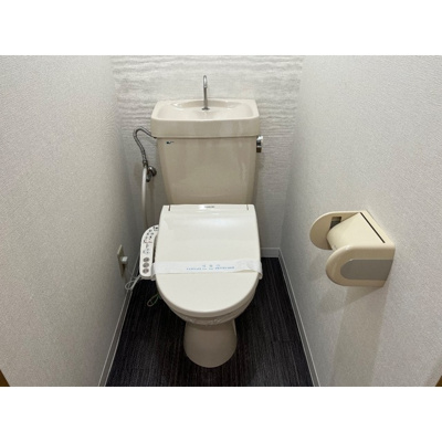 【トイレ】 | ベルエアーハイツⅠ号棟 | 落ち着いたトイレです