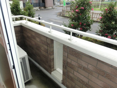 【バルコニー】 | パークサイド | 開放的で明るい空間を演出してくれるバルコニーです