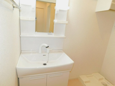 【洗面所】 | かりんＢ | コンパクトで使いやすい洗面所