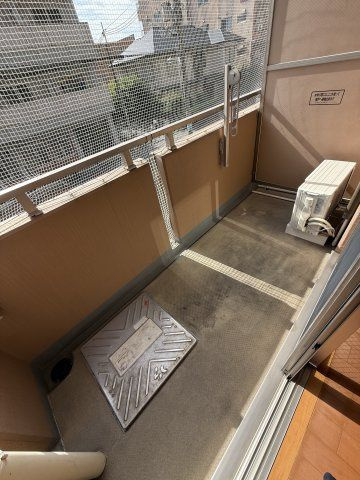 ヴィラルーチェのバルコニー