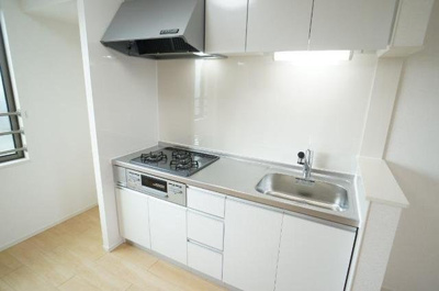 【キッチン】 | プリエール | きれいなキッチンです