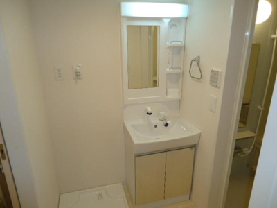 【洗面所】 | クレストコート清修 | 洗髪洗面化粧台