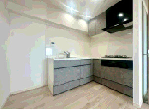 セレブコート立花のキッチン