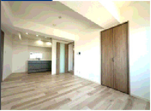 セレブコート立花の居間・リビング