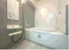 セレブコート立花の浴室