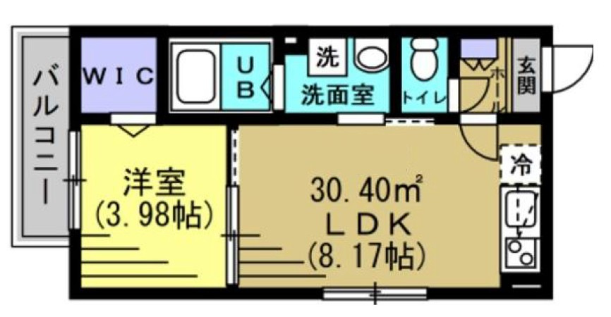 フェリーチェ馬橋の間取り