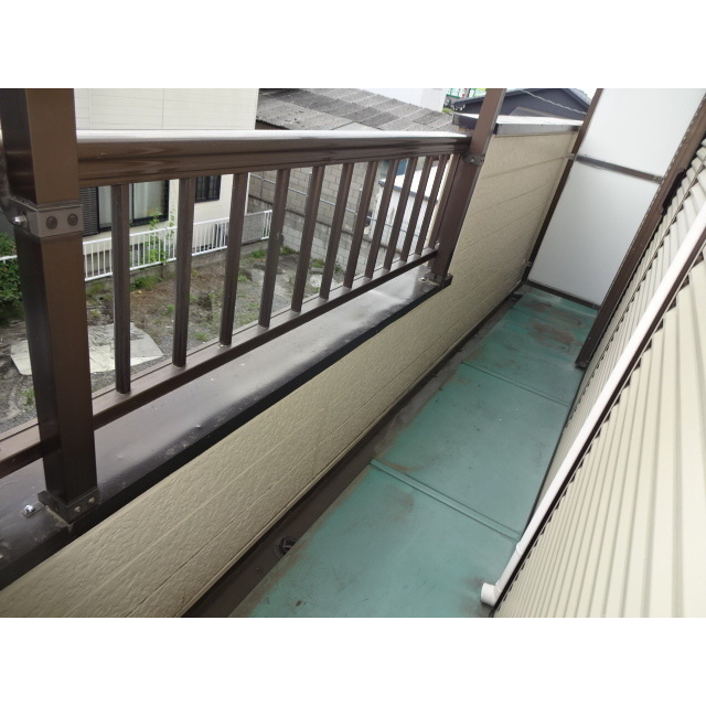 清光荘のバルコニー
