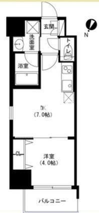 アーバネックス京橋の間取り