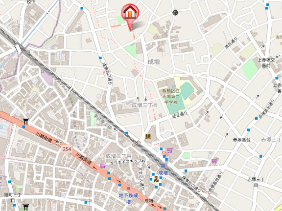 ヒルトップＴ＆Ｙの地図