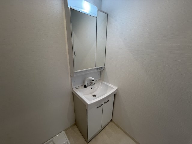 プルメリア阪大前の独立洗面台