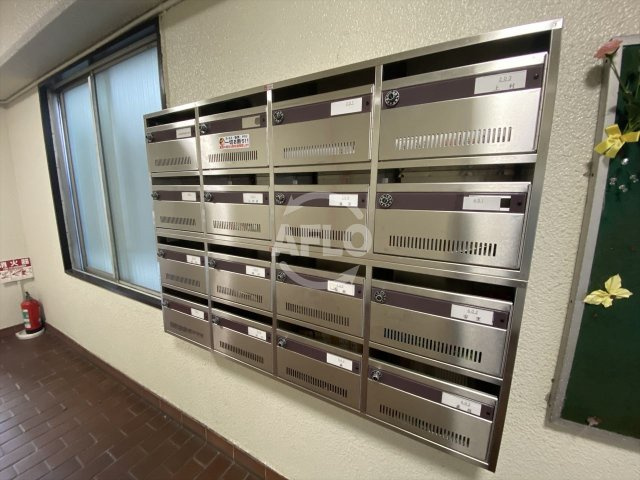 グランドール天王寺のその他共用部分|グランドール天王寺　メールボックス