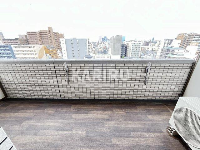 プレジオ内代のバルコニー