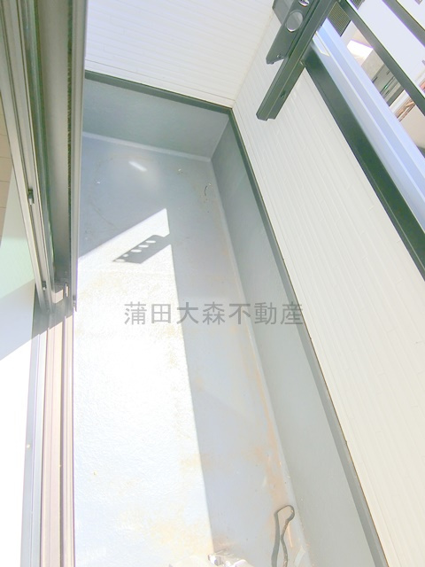 Kolet蒲田#11のバルコニー