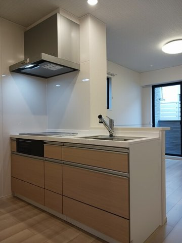 ロン　ボヌールのキッチン|コンパクトなキッチンで掃除もラクラク