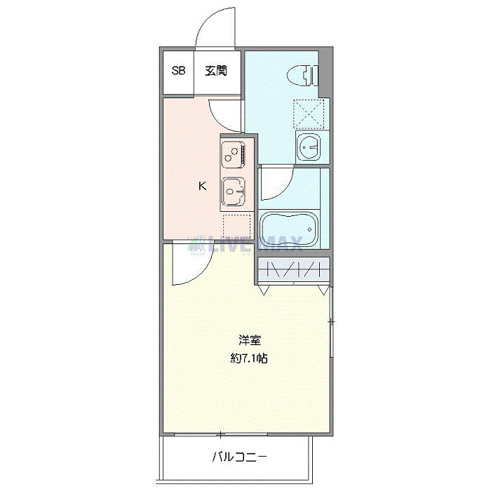 クレヴィスタ成増Ⅱの間取り