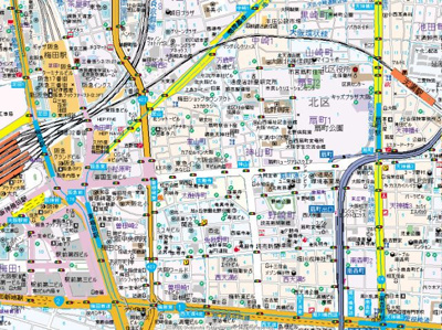 【地図】 | エステムプラザ梅田・扇町公園パークランド