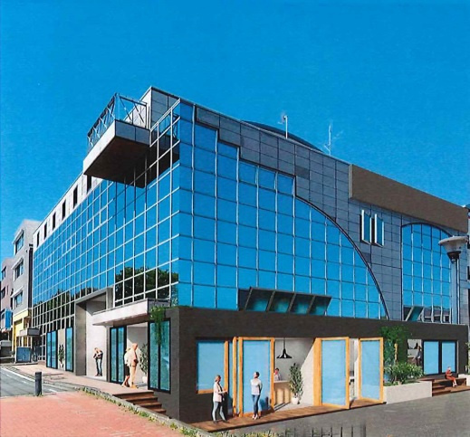 横浜あおばメディカルガーデンの外観パース