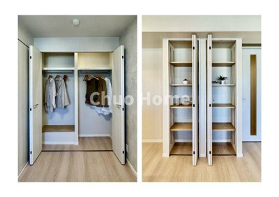 【収納】 | ウイン南千住エクシオン | 居室にはクローゼットを完備し、自由度の高い家具の配置が叶うシンプルな空間です。お子様の成長と必要になる子供部屋を与えるにはぴったりの間取りですね。