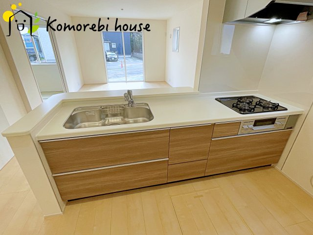 鴻巣市鴻巣第2　新築一戸建て　リーブルガーデン　02のキッチン|26.3.27　撮影済み
