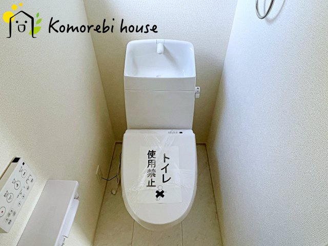 鴻巣市鴻巣第2　新築一戸建て　リーブルガーデン　02のトイレ|26.3.27　撮影済み