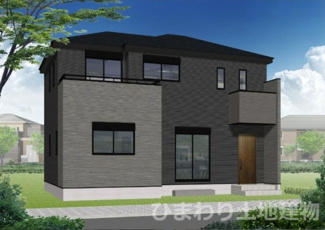 【外観】 | 綾瀬市深谷上7丁目  2号棟 第1 | イメージパース（完成時に現況と異なる場合は現況優先となります）