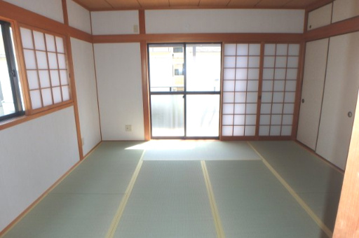 【和室】 | 門戸岡田町貸家 | ２階南側