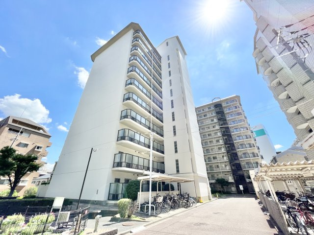 ローズハイツ香里園3号棟の外観|外はこのようになっています