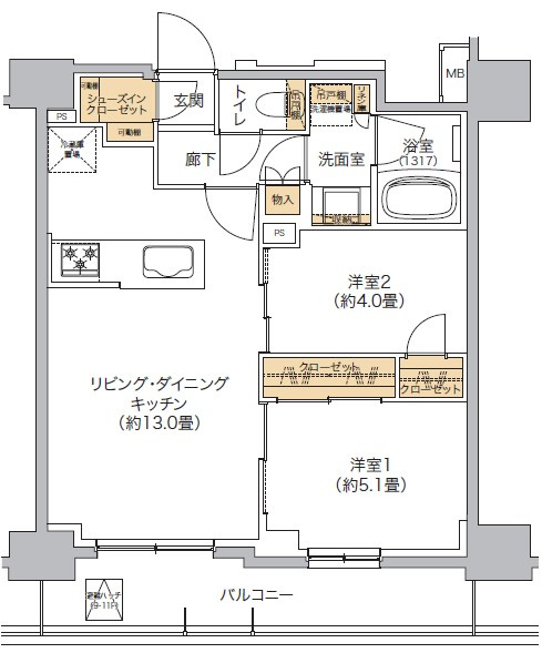 リビオメゾン西麻布の外観