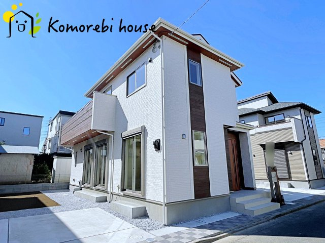 鴻巣市天神5丁目　新築一戸建て　ブルーミングガーデン　02の外観|撮影：'25/11/17