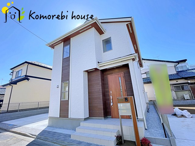 鴻巣市天神5丁目　新築一戸建て　ブルーミングガーデン　02の外観|撮影：'25/11/17